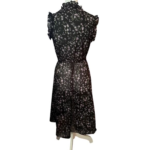 Vintage Floral ILGWU Made in the USA 70's Dress Small - Picture 2 of 7